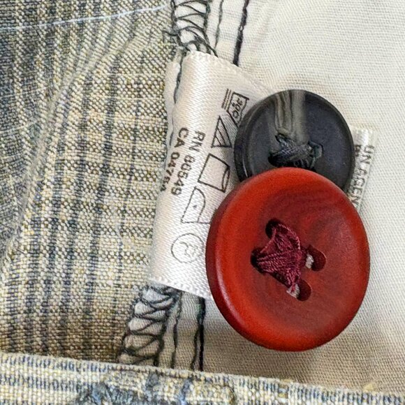 Tommy Bahama Paradise Nation Blue Silk Linen Blend Shorts - Picture 11 of 11